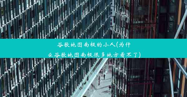 谷歌地图南极的小人(为什么谷歌地图南极很多地方看不了)