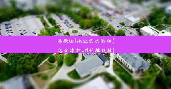 谷歌url地址怎么添加(怎么添加url地址链接)