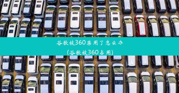 谷歌被360禁用了怎么办(谷歌被360占用)