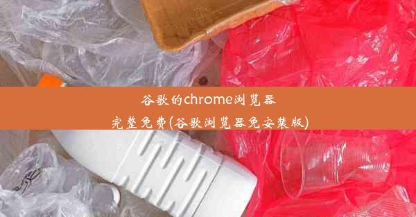 谷歌的chrome浏览器完整免费(谷歌浏览器免安装版)