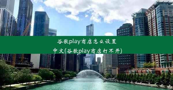 谷歌play商店怎么设置中文(谷歌play商店打不开)