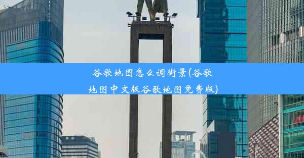 谷歌地图怎么调街景(谷歌地图中文版谷歌地图免费版)