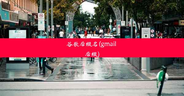 谷歌后缀名(gmail 后缀)