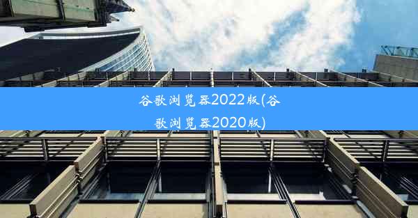 谷歌浏览器2022版(谷歌浏览器2020版)