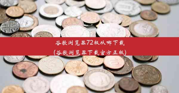 谷歌浏览器72版从哪下载(谷歌浏览器下载官方正版)