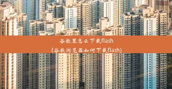 谷歌里怎么下载flash(谷歌浏览器如何下载flash)