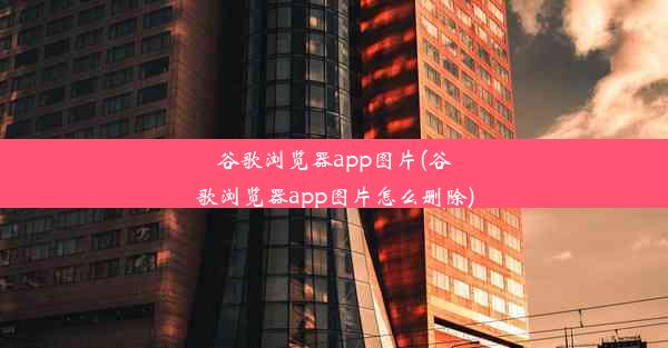 谷歌浏览器app图片(谷歌浏览器app图片怎么删除)