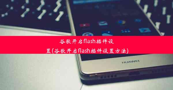 谷歌开启flash插件设置(谷歌开启flash插件设置方法)