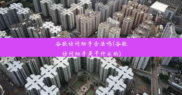 谷歌访问助手合法吗(谷歌访问助手是干什么的)