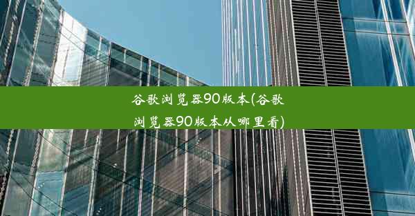 谷歌浏览器90版本(谷歌浏览器90版本从哪里看)