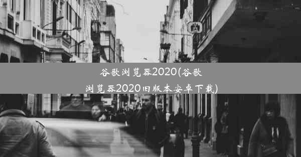 谷歌浏览器2020(谷歌浏览器2020旧版本安卓下载)