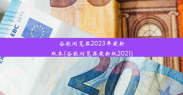 谷歌浏览器2023年最新版本(谷歌浏览器最新版2021)