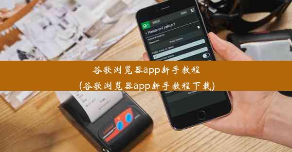 谷歌浏览器app新手教程(谷歌浏览器app新手教程下载)