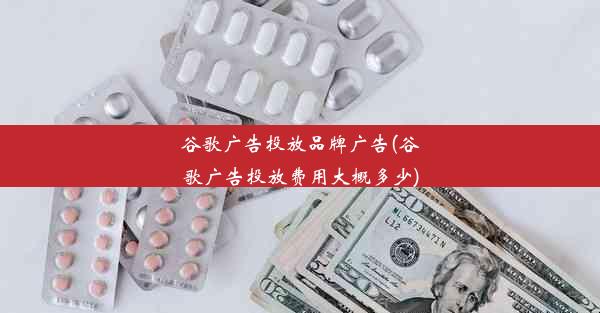 谷歌广告投放品牌广告(谷歌广告投放费用大概多少)