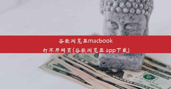 谷歌浏览器macbook打不开网页(谷歌浏览器 app下载)