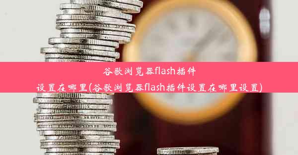 谷歌浏览器flash插件设置在哪里(谷歌浏览器flash插件设置在哪里设置)