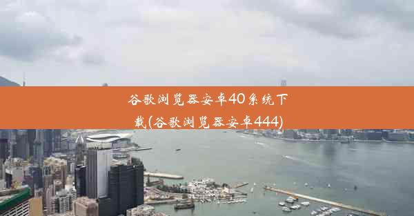 谷歌浏览器安卓40系统下载(谷歌浏览器安卓444)