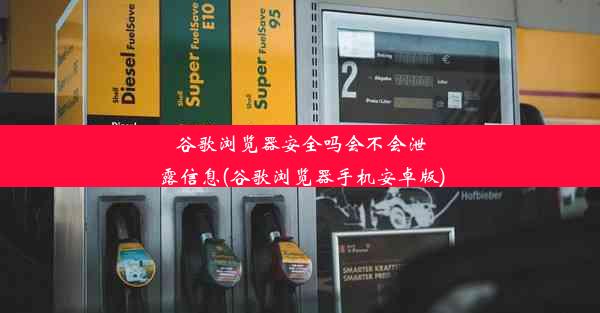 谷歌浏览器安全吗会不会泄露信息(谷歌浏览器手机安卓版)