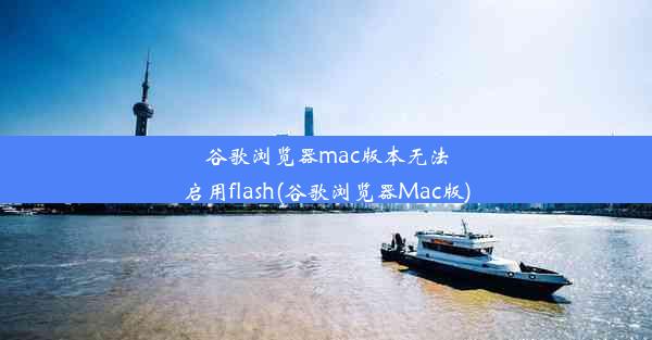 谷歌浏览器mac版本无法启用flash(谷歌浏览器Mac版)