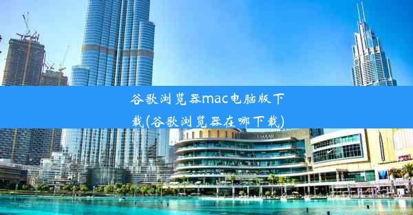 谷歌浏览器mac电脑版下载(谷歌浏览器在哪下载)