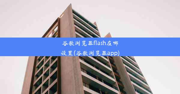 谷歌浏览器flash在哪设置(谷歌浏览器app)