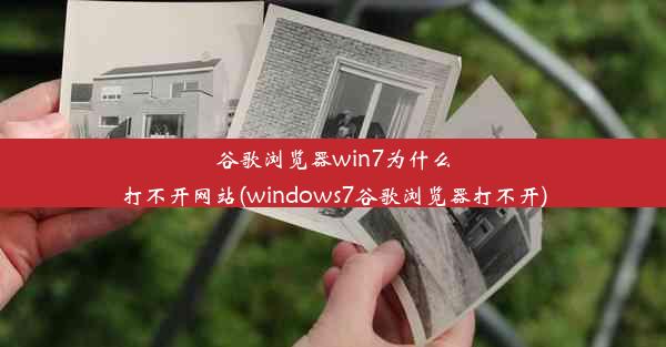 谷歌浏览器win7为什么打不开网站(windows7谷歌浏览器打不开)