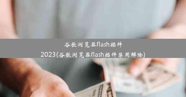 谷歌浏览器flash插件2023(谷歌浏览器flash插件禁用解除)