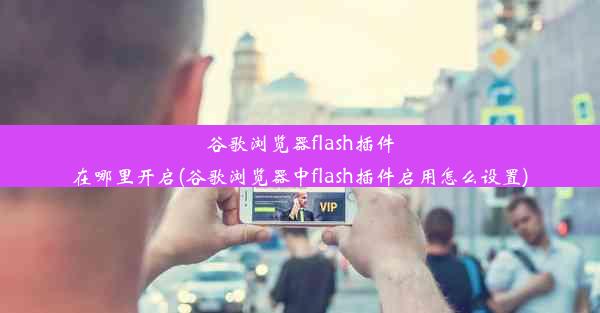 谷歌浏览器flash插件在哪里开启(谷歌浏览器中flash插件启用怎么设置)