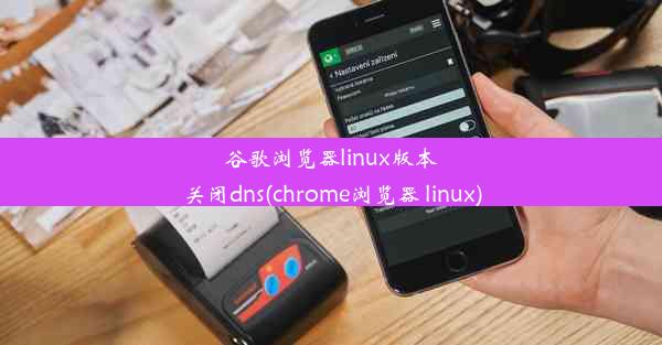 谷歌浏览器linux版本关闭dns(chrome浏览器 linux)