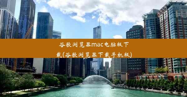 谷歌浏览器mac电脑版下载(谷歌浏览器下载手机版)