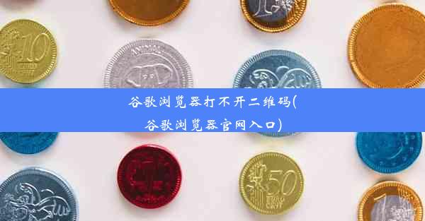 谷歌浏览器打不开二维码(谷歌浏览器官网入口)