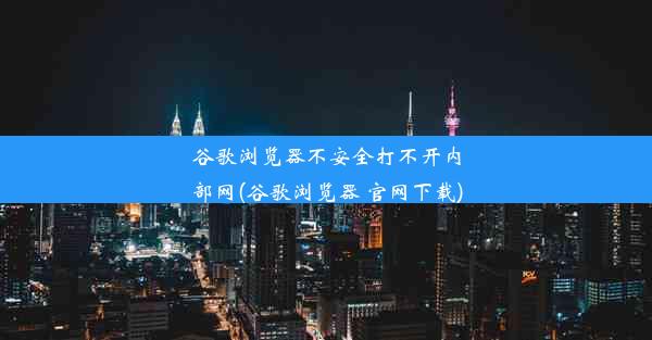 谷歌浏览器不安全打不开内部网(谷歌浏览器 官网下载)