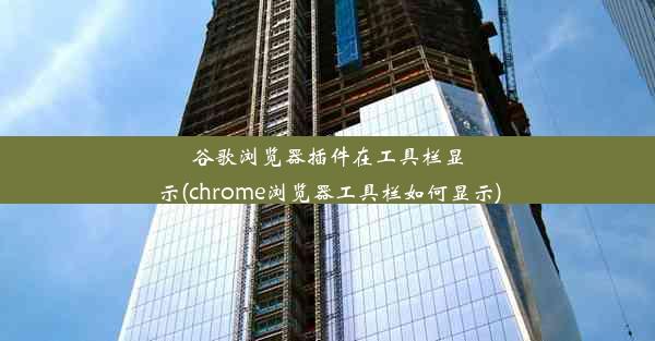 谷歌浏览器插件在工具栏显示(chrome浏览器工具栏如何显示)