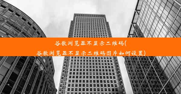 谷歌浏览器不显示二维码(谷歌浏览器不显示二维码图片如何设置)