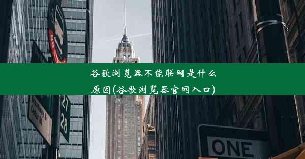 谷歌浏览器不能联网是什么原因(谷歌浏览器官网入口)